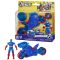 Фигурка с мотоциклет и щит, Marvel Avengers, Captain America, 10 см, G0889