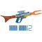 Бластер с 12 дунапренени стрелички, Nerf, The Mandalorian and Grogu, G3237