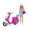 Кукла със скутер, Barbie, GBK85