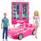 Комплект за игра с 2 кукли Barbie и Ken, Dress Up and Go Closet, GVK05