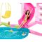 Комплект Къща за кукли Barbie Dreamhouse, 114 см, с басейн, пързалка, асансьор, светлини и звуци, 75 части