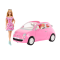 Кукла с количка, Barbie в колата, Fiat 500, HRG59