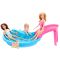 Комплект за игра с кукла Barbie, басейн с пързалка и аксесоари, HRJ74