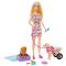 Кукла с 2 кученца и аксесоари, Barbie, HTK37