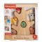 Дървена играчка, Fisher Price, Дърво с формички, 10 части, HXT87