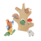 Дървена играчка, Fisher Price, Дърво с формички, 10 части, HXT87