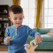 Дървена играчка, Fisher Price, Дърво с формички, 10 части, HXT87