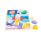 Дървен пъзел, Fisher Price, Космос, 42 части, HXY42