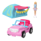Комплект за игра с превозно средство и кукла Barbie, Mini BarbieLand, HYF38