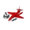 Строителен комплект, Airfix Quickbuild, Red Arrows Hawk, 31 части