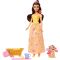 Кукла Disney Princess, Colour Changing, Bella Bathe & Brush Dog, JFC42