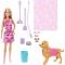 Кукла с кученце и аксесоари, Barbie Malibu, Family and Friends, JJB46