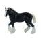 Фигурка Mojo, кон Clydesdale, черен