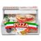 Дървен комплект за игра, Melissa & Doug, Щанд за пица с фурна, 41 части, 6074890