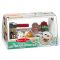 Дървен комплект за игра, Melissa & Doug, Щанд за сладолед, 28 части, 6074905
