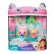 Комплект 2 фигурки, Gabbys Dollhouse, Queen Kitty Fairy and Kitty Gnome, 6074330