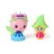 Комплект 2 фигурки, Gabbys Dollhouse, Queen Kitty Fairy and Kitty Gnome, 6074330