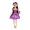 Кукла принцеса Sparkle Girlz, Лилава, 27 см