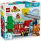 LEGO® DUPLO - Пожарна кола с маркуч и пожарникар (10473)