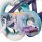 Велосипед с помощни колела, Huffy, Disney Frozen, 12 инча, Лилаво