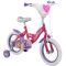 Велосипед с помощни колела, Huffy, Disney Princess, 14 инча, Розов