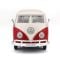 Метална количка, Maisto, Volkswagen Van Samba, 1:25, Червена