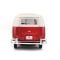 Метална количка, Maisto, Volkswagen Van Samba, 1:25, Червена