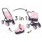 Количка за кукли 3 в 1, Smoby, Maxi Cosi
