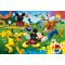 Подов пъзел 2 в 1 Lisciani, Mickey Mouse, Макси, 4 x 48 части