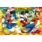 Подов пъзел 2 в 1 Lisciani, Mickey Mouse, Макси, 4 x 48 части