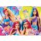 Подови пъзели Lisciani, Barbie, Макси, 4 x 48 части