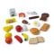 Комплект за игра, Melissa & Doug, Дървени хранителни продукти, 21 части, 6074866