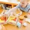 Комплект за игра, Melissa & Doug, Дървени хранителни продукти, 21 части, 6074866