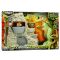 Интерактивен комплект за игра с динозавър, Lanard Toys, Primal Clash, Ultimate Beast Strike