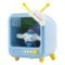 Лампа с фигурка, Yume, Hello Kitty and Friends, Light-up TV, Cinnamoroll