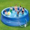 Басейн с надуваем ринг и филтърна помпа Summer Waves Quick, 305 х 76 см