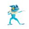 Подвижна фигурка Pokemon S2, Frogadier