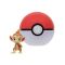 Фигура в топка Clip N Go Pokemon S2 - Chimchar и Poke Ball