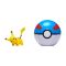 Фигура в топка Clip N Go Pokemon S2 - Pikachu и Great Ball