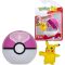 Фигурка в топка Clip N Go Pokemon S2, Pikachu и Love Ball