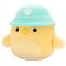 Плюшена играчка, Squishmallows, Пиленцето Triston с шапчица, 19 см