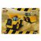 Комплект 3 строителни превозни средства и аксесоари, Zapp Toys