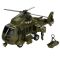 Военен хеликоптер със светлини и звуци, Cool Machines, 1:16, Зелен
