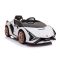 Електрическа количка, Lamborghini Sian, 12V, Бяла
