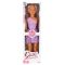 Кукла Clara в парти тоалет, Dollz And More, с лилава рокля, 80см