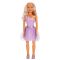 Кукла Clara в парти тоалет, Dollz And More, с лилава рокля, 80см