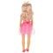 Кукла Клара в парти тоалет, Dollz And More, С розова рокля, 80см