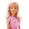 Кукла Клара в парти тоалет, Dollz And More, С розова рокля, 80см
