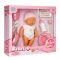 Кукла бебе, Bebelou, Dollz n More, Грижи се за мен, 32 см, Розова