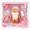 Кукла бебе, Bebelou, Dollz n More, Грижи се за мен, 32 см, Розова